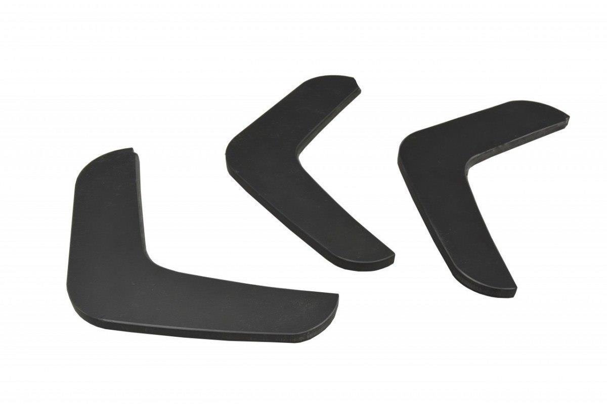 Diffuser V.2 Mercedes W204 facelift montert bakfra