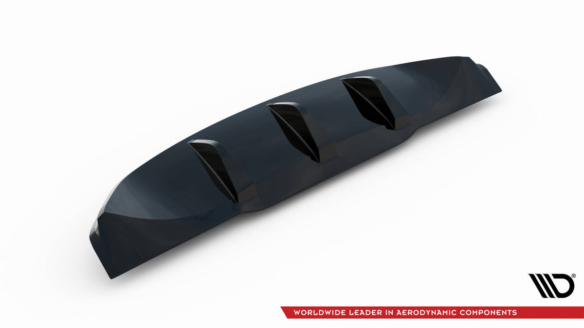 Nærbilde av diffuser i ABS-plast for Maserati Granturismo MK1
