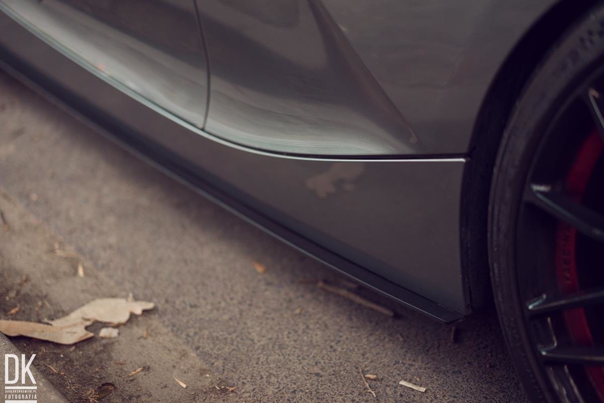 Sideskjørt Street Pro Bmw Z4 Coupe E86 sett fra siden