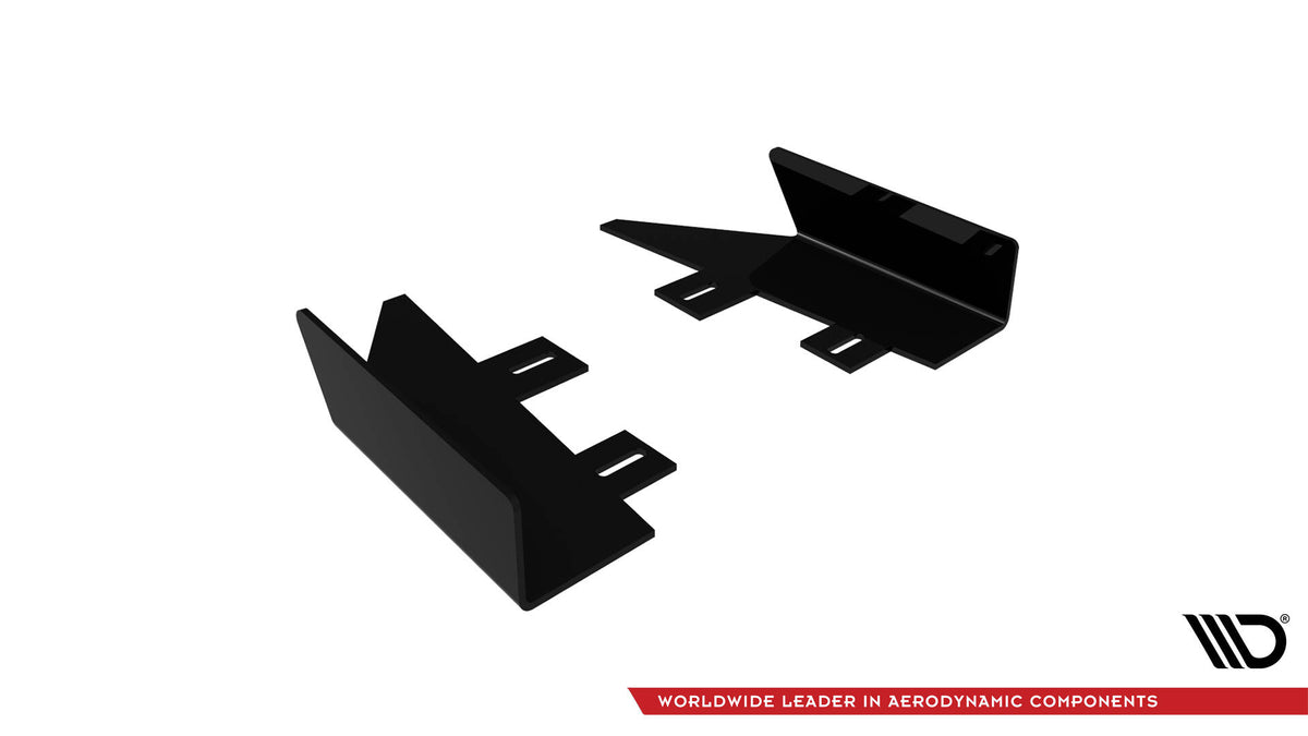 Maxton Design bakre sideflap i 10 mm ABS-plast, detaljbilde av overflate