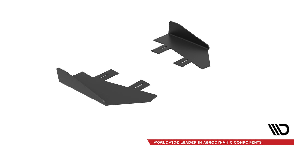 Nærbilde av Street Pro sideflap i CNC-frest ABS-plast til Ford Mondeo MK5