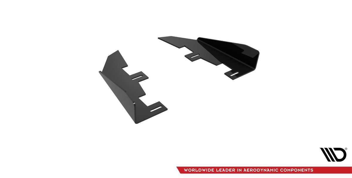 Par med bakre sideflaps for Civic Type-R Mk 11, produktbilde forfra