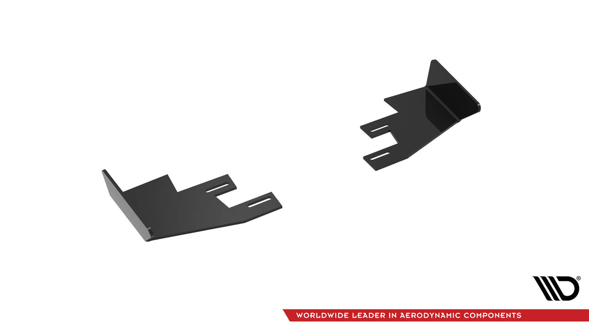Bakre sideflap til Mercedes A W176 Facelift vist ovenfra med synlig overflatestruktur