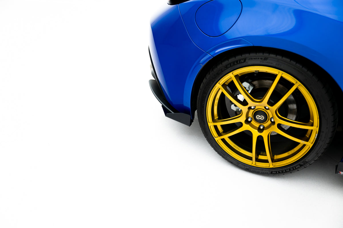 Sidesplittere bak i matt sort ABS-plast til Subaru BRZ Mk2