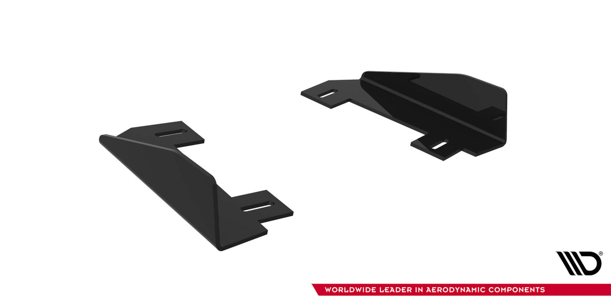 Par med sideflaps bak for Subaru Impreza WRX STI Mk3, ovenfra