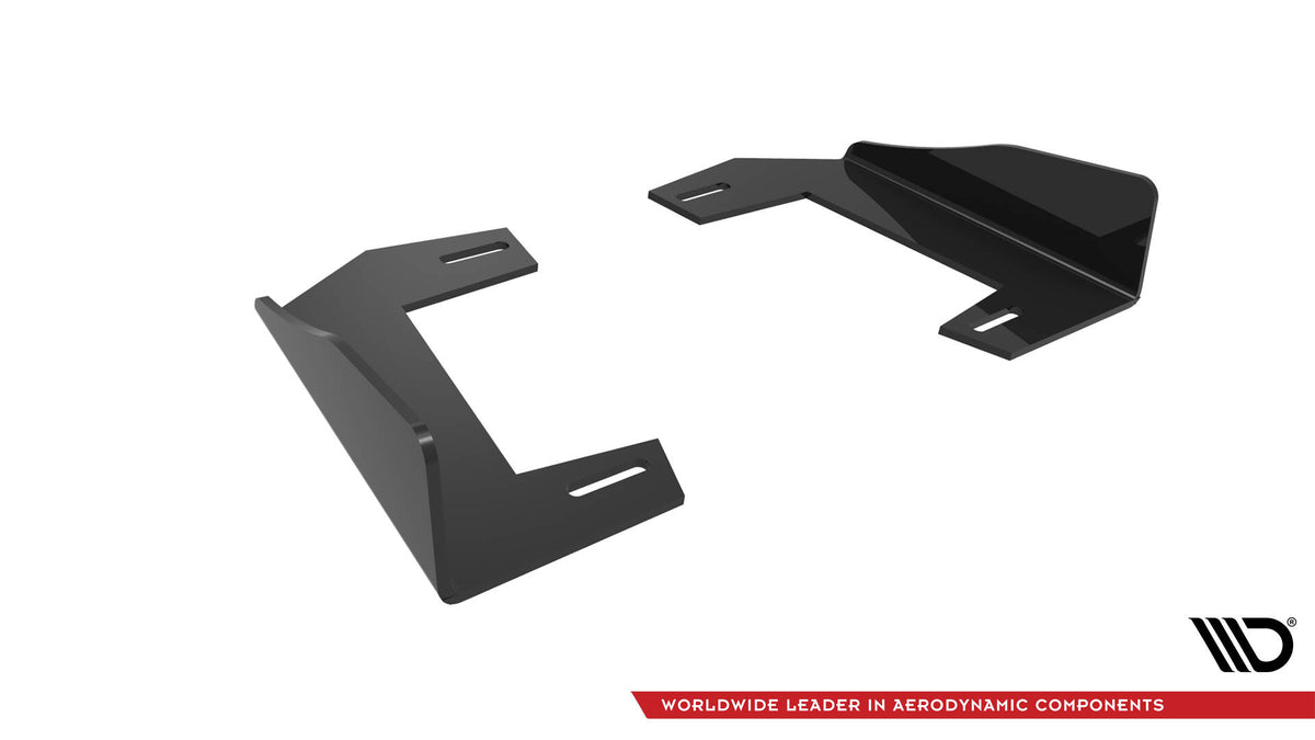 Sideflaps bak BMW F40 128Ti V.1 – nærbilde monteringspunkt