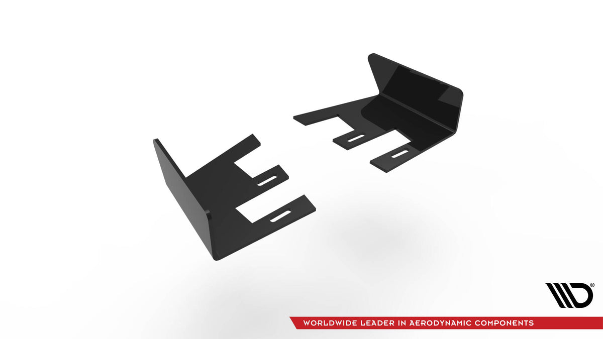 Maxton Design Street Pro bakre sideflaps for VW Scirocco R, sett ovenfra