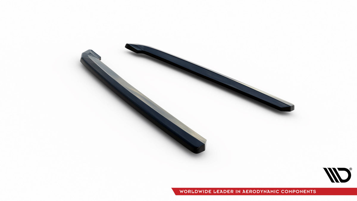 Maxton Design sideflaps bak for Audi A7 C8 facelift, produktbilde av komplett sett