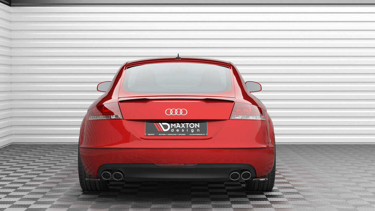 Sideflaps bak montert på bakre støtfanger til Audi TT V6 8J
