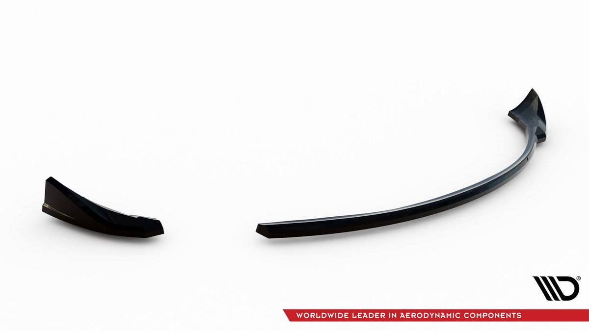 Maxton Design sideflaps bak på Audi TT 8J, sett fra siden med detalj på passform