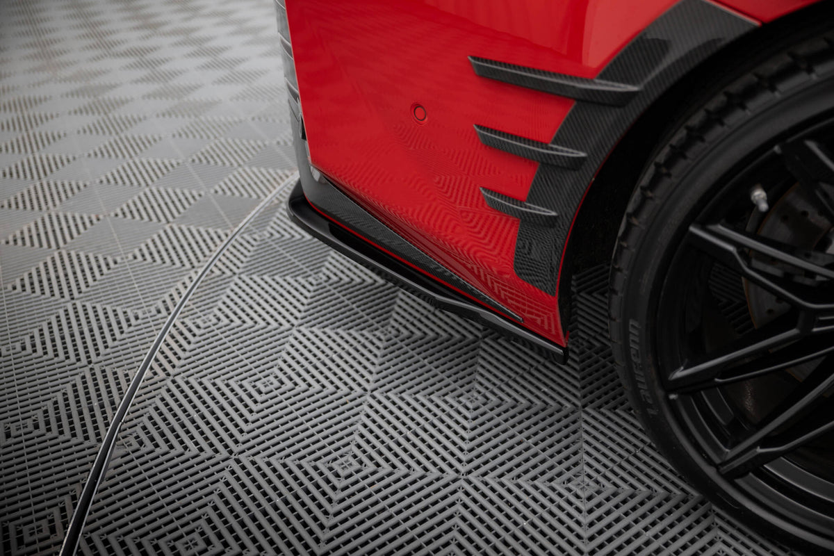 Sideflaps M-Performance M2 G87 sett fra siden – finish