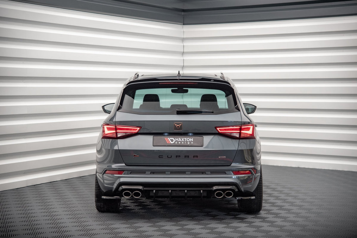 Sideflaps bak Cupra Ateca Facelift vist ovenfra med UV-beskyttet overflate