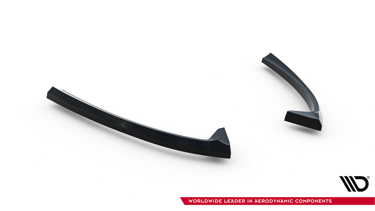 Maxton Design bakre sideflaps til Ford Mondeo ST-Line vist fra skrå vinkel