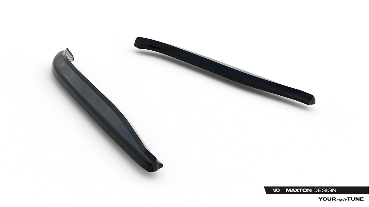 Sidesplitter bak til Lexus IS Mk2 Facelift med rød stripe-detalj