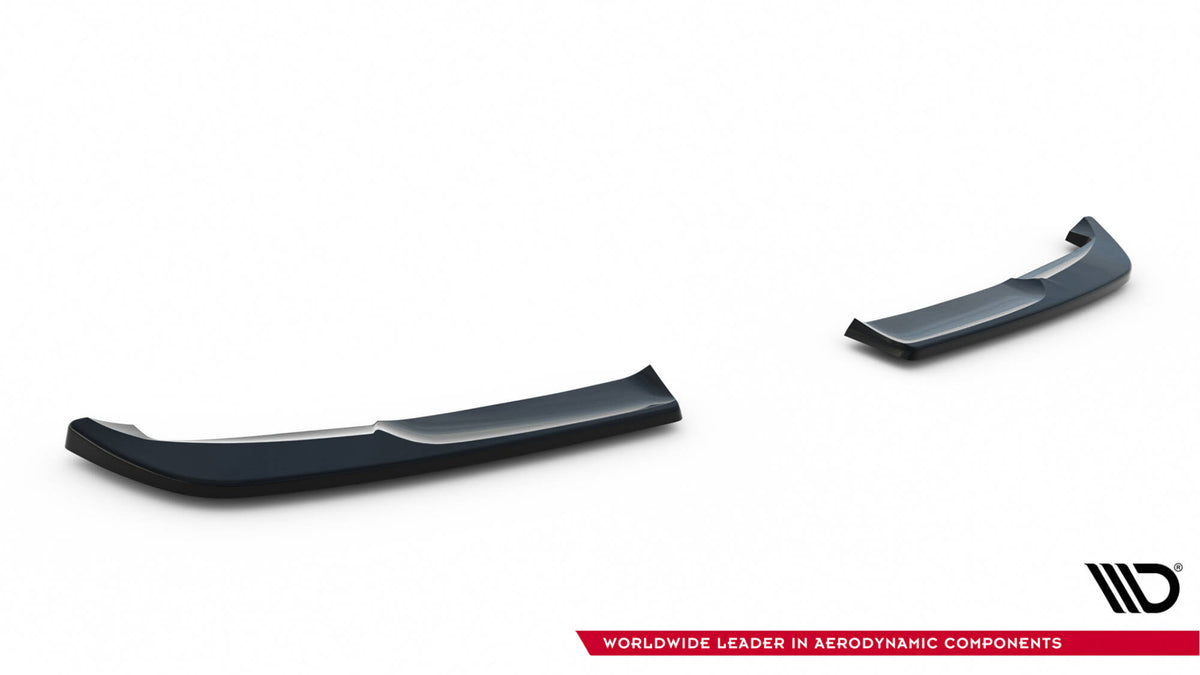 Venstre og høyre bakre splitter for Mini Cooper S JCW F56 med rød stripe