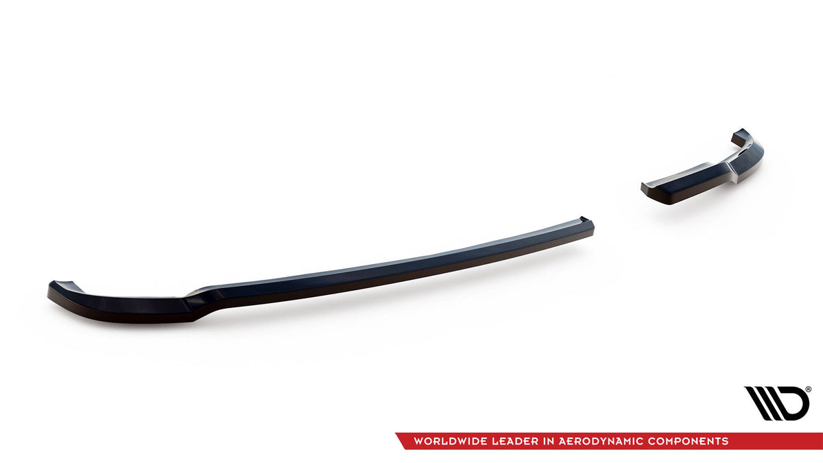 Sideflaps bak Toyota Yaris T-Sport Mk1, skrå vinkel med synlig profil