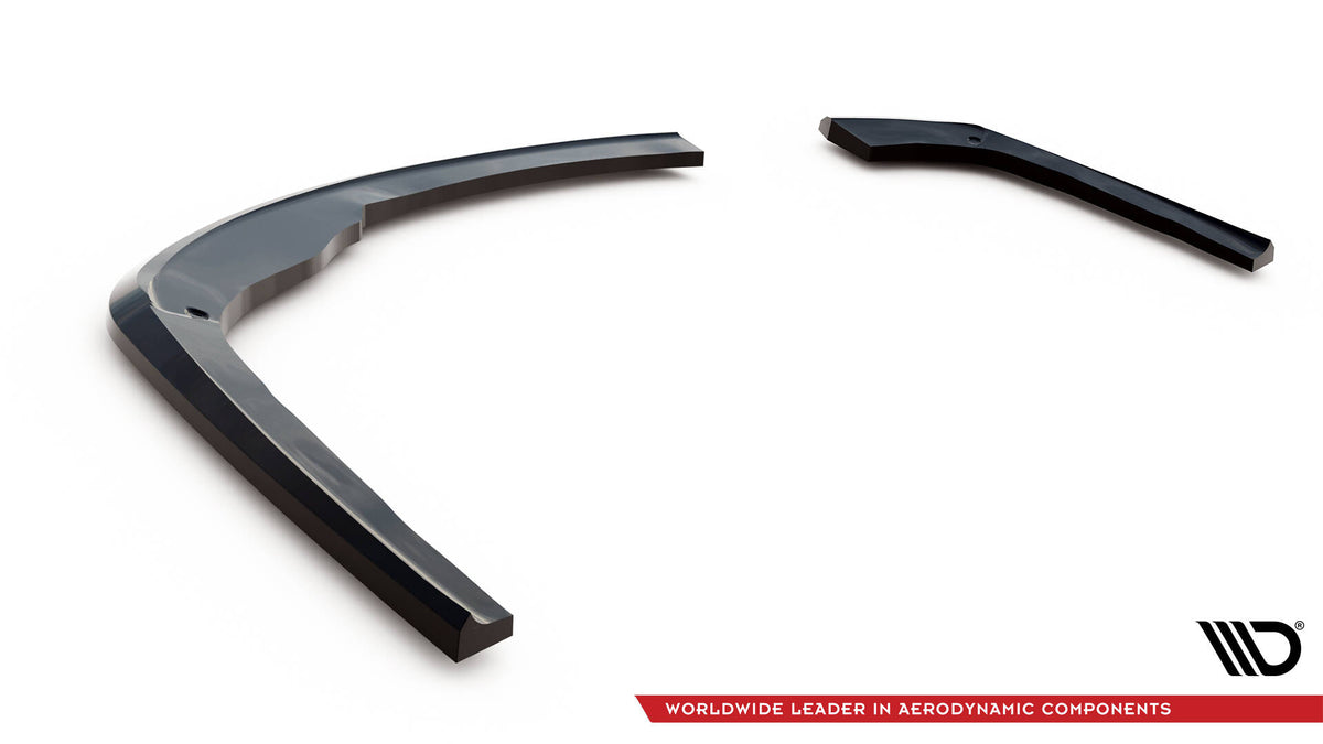Sideflaps bak V.1 BMW 3 GT F34 profil sett fra passasjersiden – sort finish