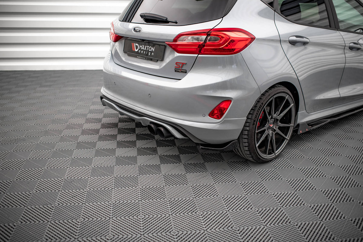 Bakre sideflaps V.1 til Ford Fiesta ST Mk8 fra Maxton Design, sett ovenfra
