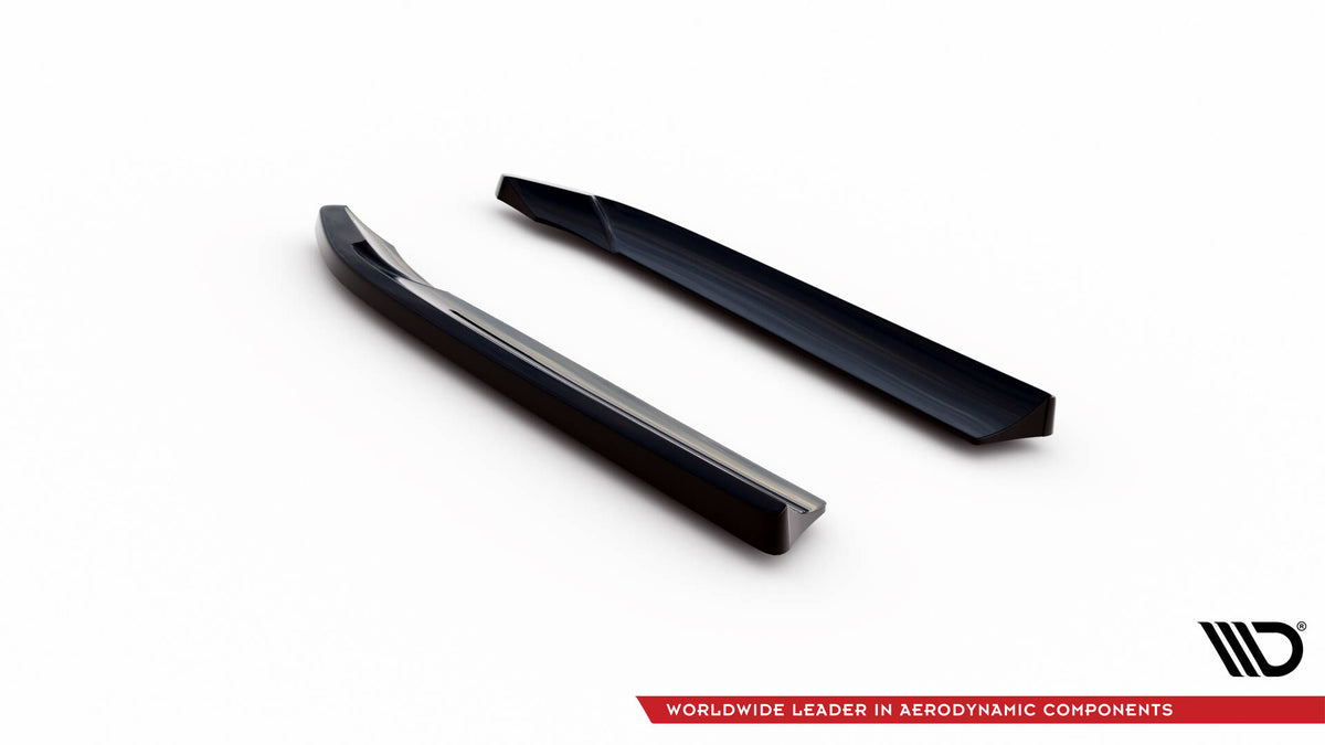 Sideflaps bak for Audi A7 S-Line C7 V.2 vist med festemateriell