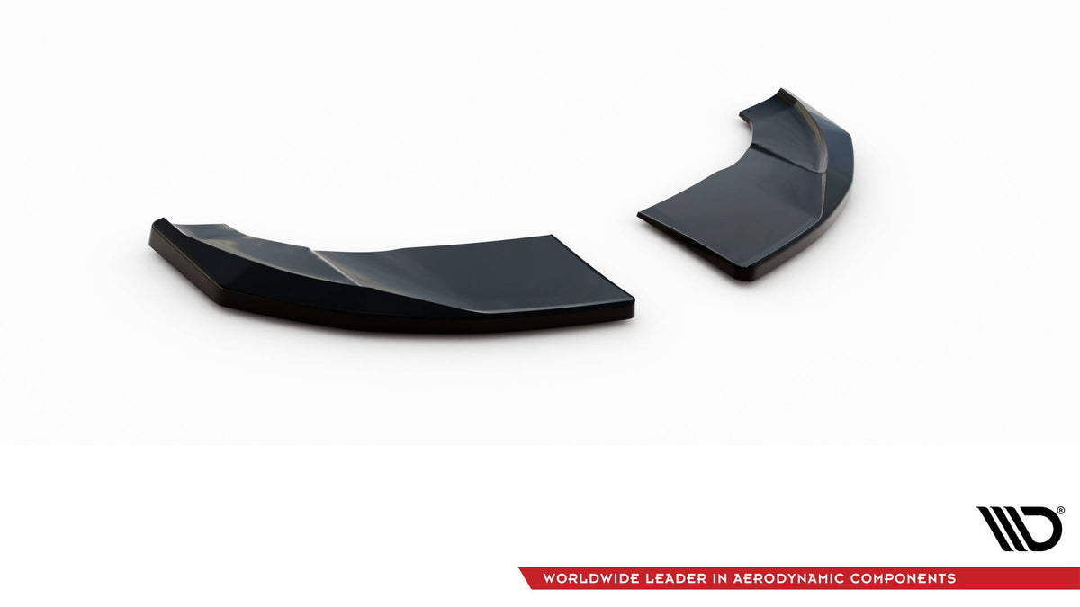 Sideflaps bak V.2 for Audi TT S-Line sett fra skrå vinkel bakfra