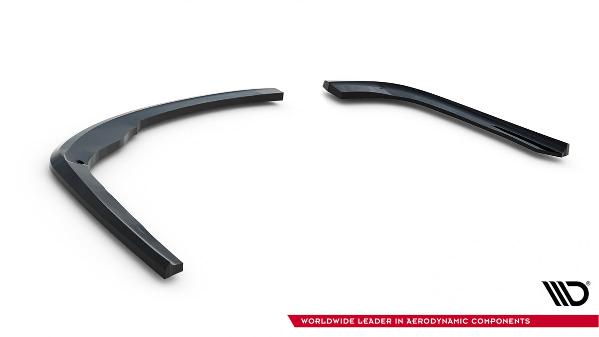 Sideflaps V.2 BMW 3 GT F34 helhetsbilde bakparti – Maxton Design sort finish