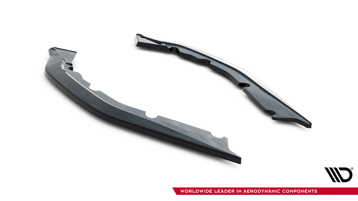 Sideflaps bak V.2 til BMW M4 G82 Facelift – produktet sett fra baksiden