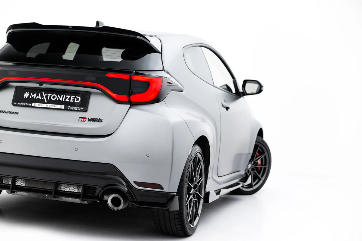 Sidesplittere Bak V.2 i blank sort ABS til Toyota GR Yaris Mk4 Facelift