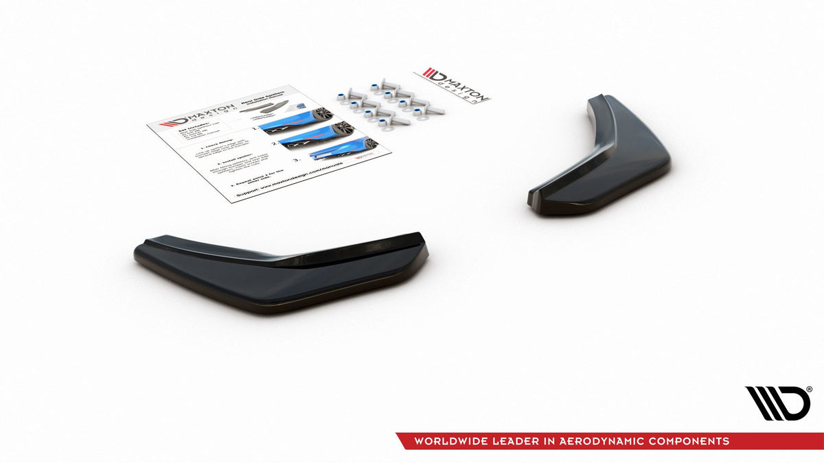 Sideflaps Bak V.2 VW Golf 7 GTI White Stripe - VW-GO-7-GTI-RSD2G