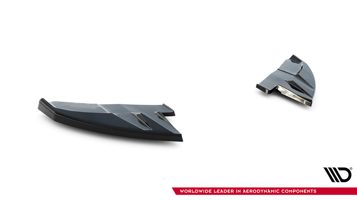 Sideflaps V.3 for Alfa Romeo Giulietta Facelift vist med medfølgende festemateriell