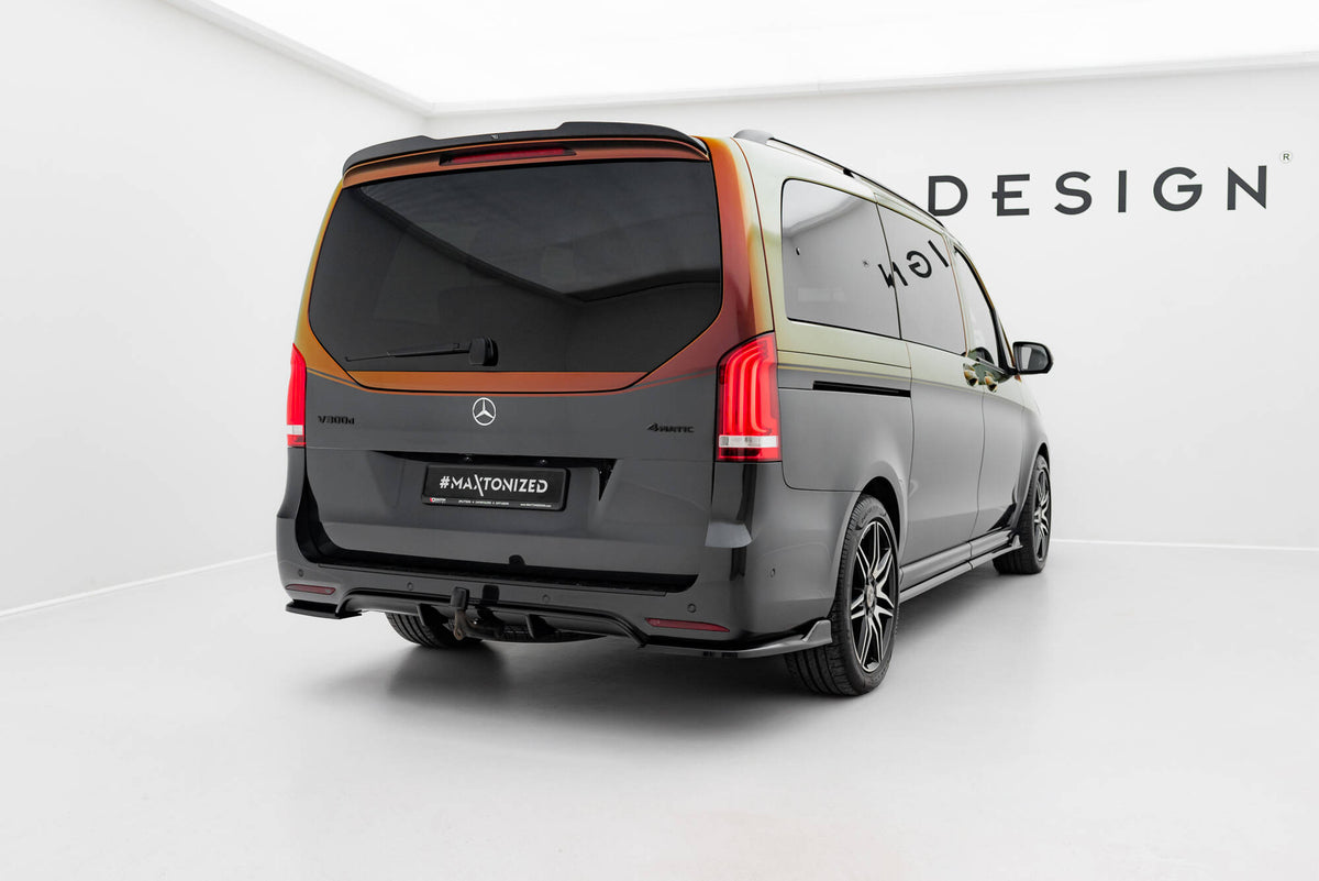 Sidesplittere Bak V.3 i Gloss Black til Mercedes-Benz V-Klasse AMG-Line W447 Facelift