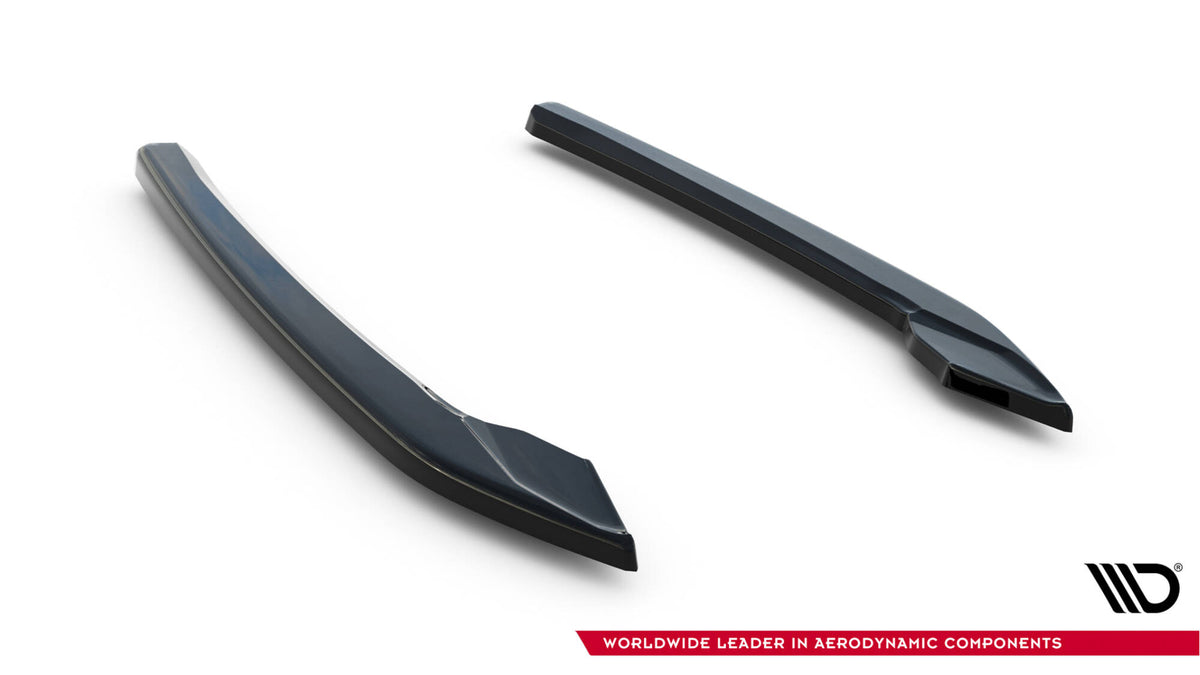 Maxton Design bakre sideflaps V.3 for Skoda Superb, venstre og høyre del sett ovenfra