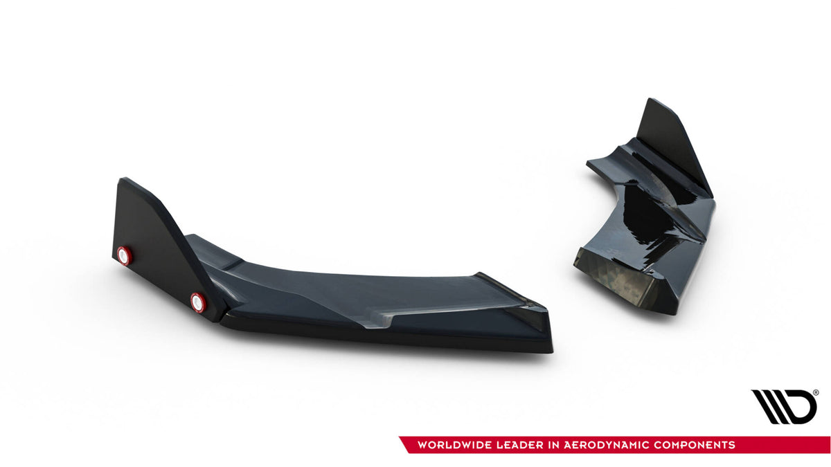 Bakre sideskjørt-splitter V.4 for Hyundai I30 N vist fra siden