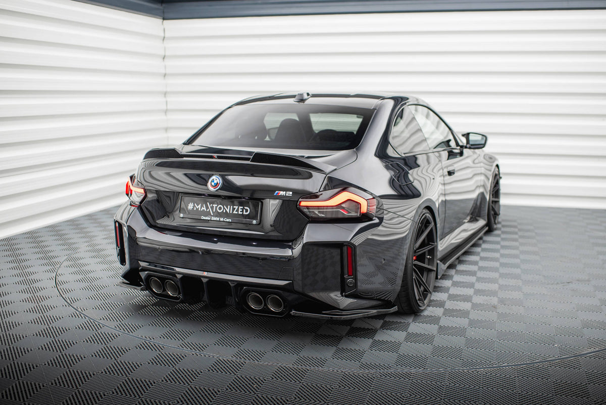 Sideflaps montert på BMW M2 G87 – styling