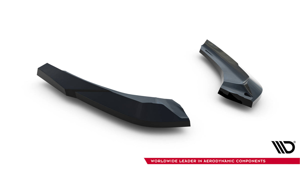 Høyre sideflap bak V.5 for BMW 1 M-Pakke F20 Facelift i mattsvart finish