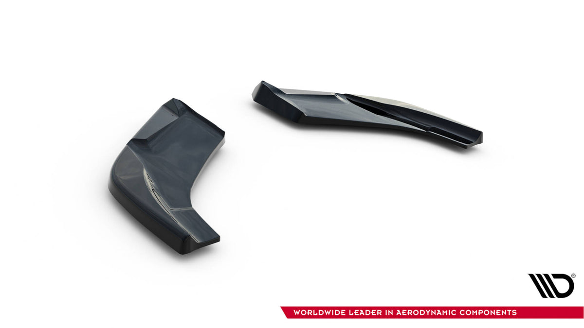 Bakre sideflap V.5 på Hyundai i30 N Facelift sett bakfra med synlig tekstur