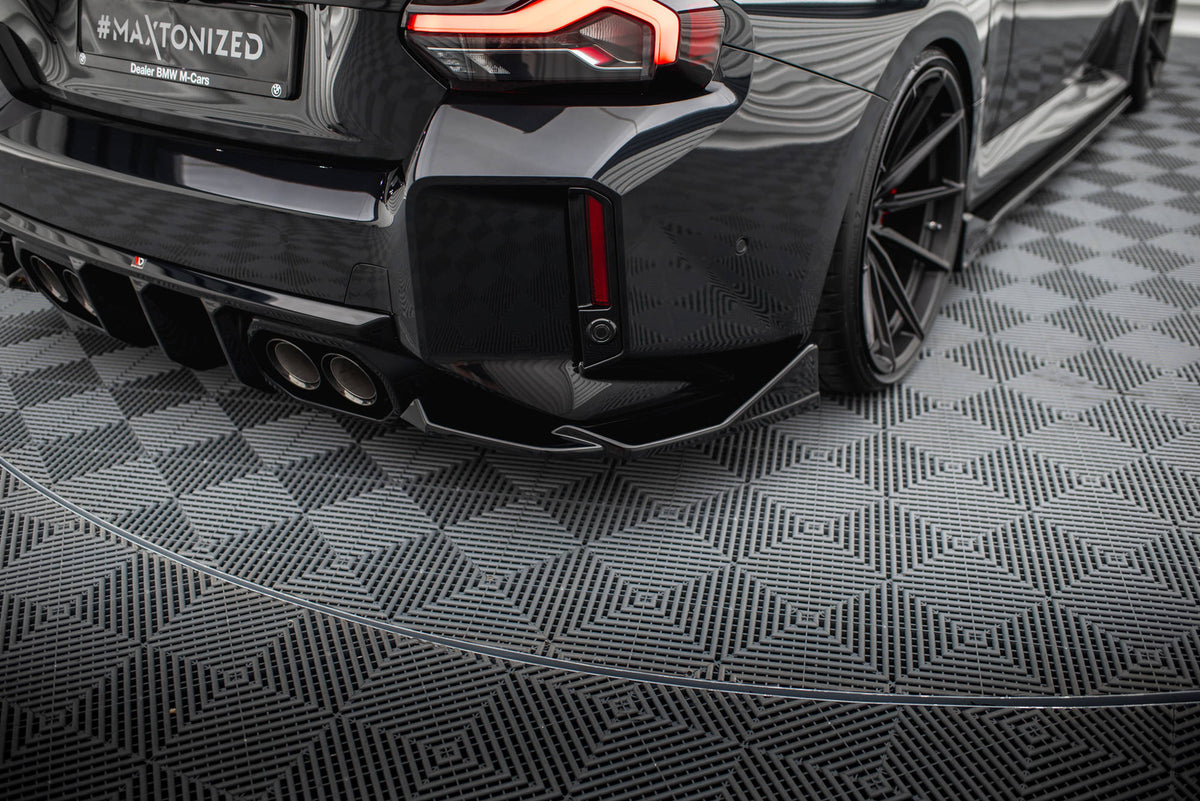 Sideflaps BMW M2 G87 V.6 – frontperspektiv