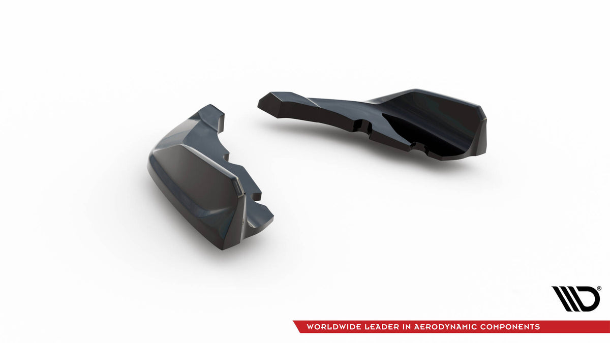 M-Maxton V.9 bakre sideflaps på BMW M135i F40 – skrått bakfra