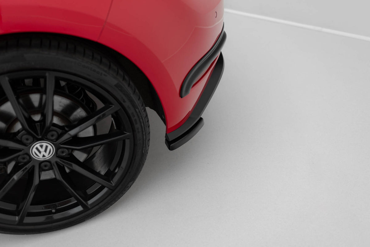 Sideflaps Bak VW Golf R / R-Line MK7 Facelift (2016–2020) - VW-GO-7F-R-RSD1RED