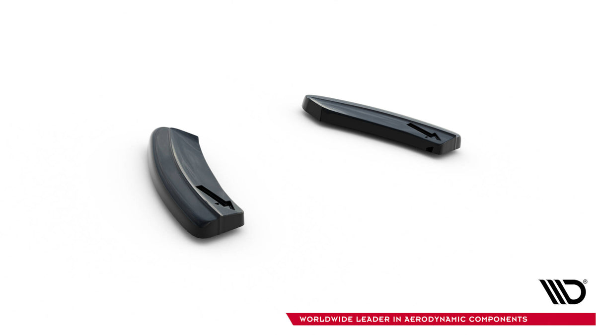 Nærbilde av bakre sideflap fra Maxton Design for VW Golf MK7 Facelift