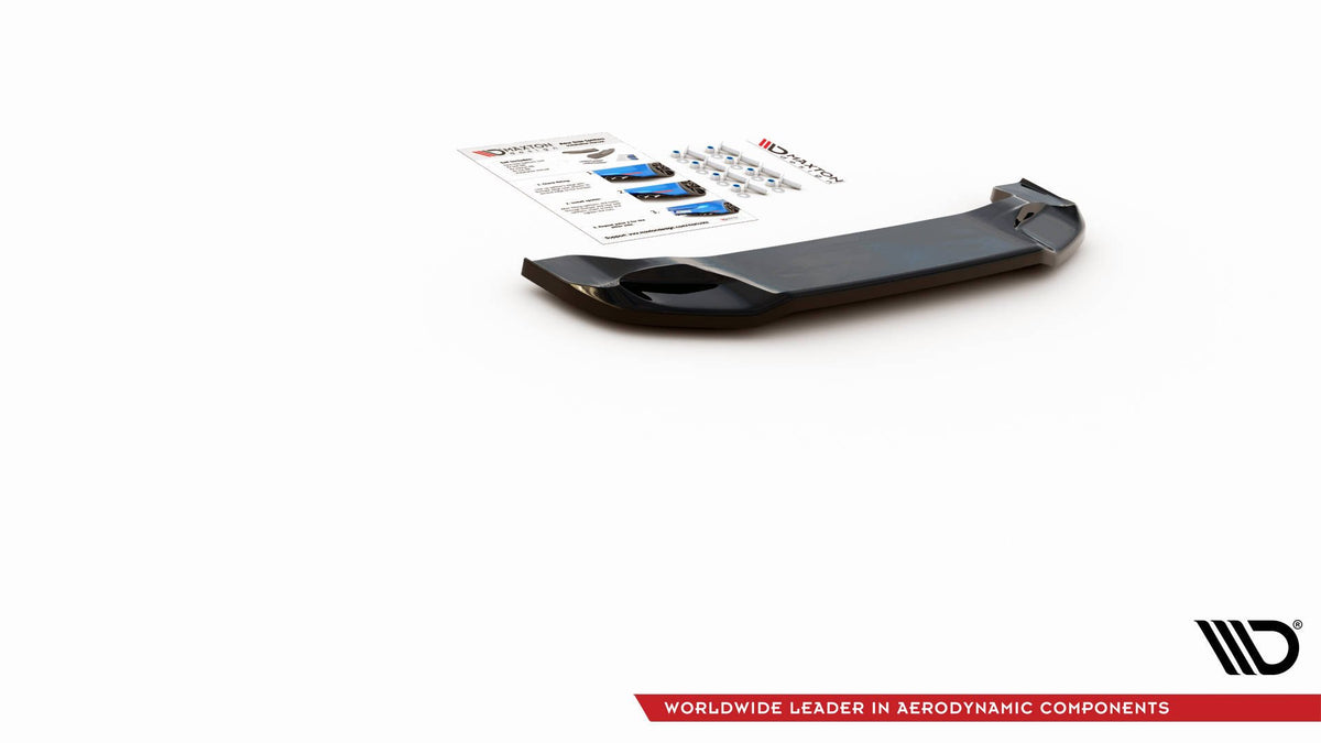 Maxton diffuser til Abarth 124 Spider, produktbilde sett ovenfra