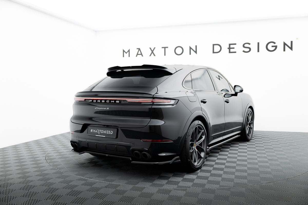 Maxton Design diffuser for Porsche Cayenne Facelift i nærbilde