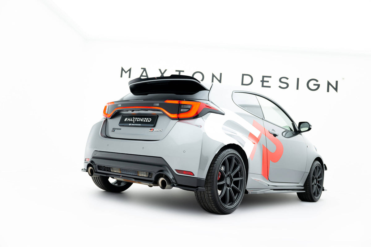 Diffuser Toyota GR Yaris Mk4 Facelift – bakre diffuser i matt svart ABS