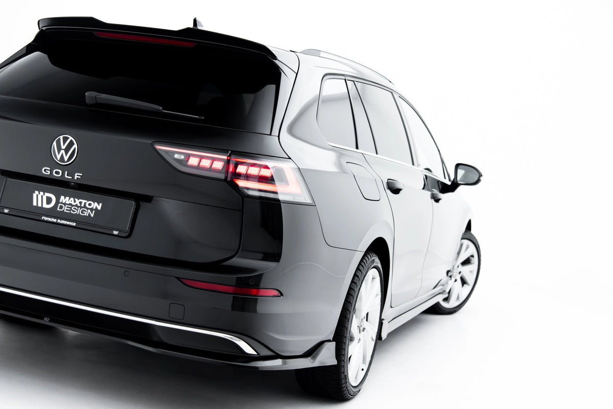 Baksplitter fra Maxton Design til Golf Variant Mk8 Facelift sett fra siden