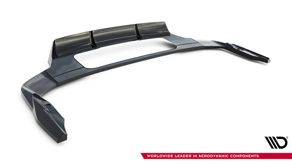 Diffuser med vertikale stenger Audi Q7 S-Line MK2 Facelift 2 - AU-Q7-2F2-SLINE-RD1G+RD2G