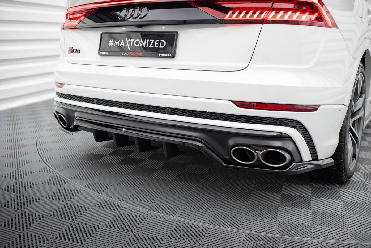 Nærbilde av diffuser til Audi SQ8 MK1 2019-2023