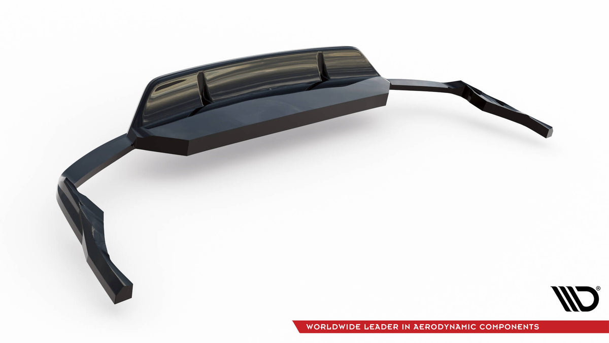 Bakre diffuser Audi SQ8 med vertikale stenger fra Maxton Design