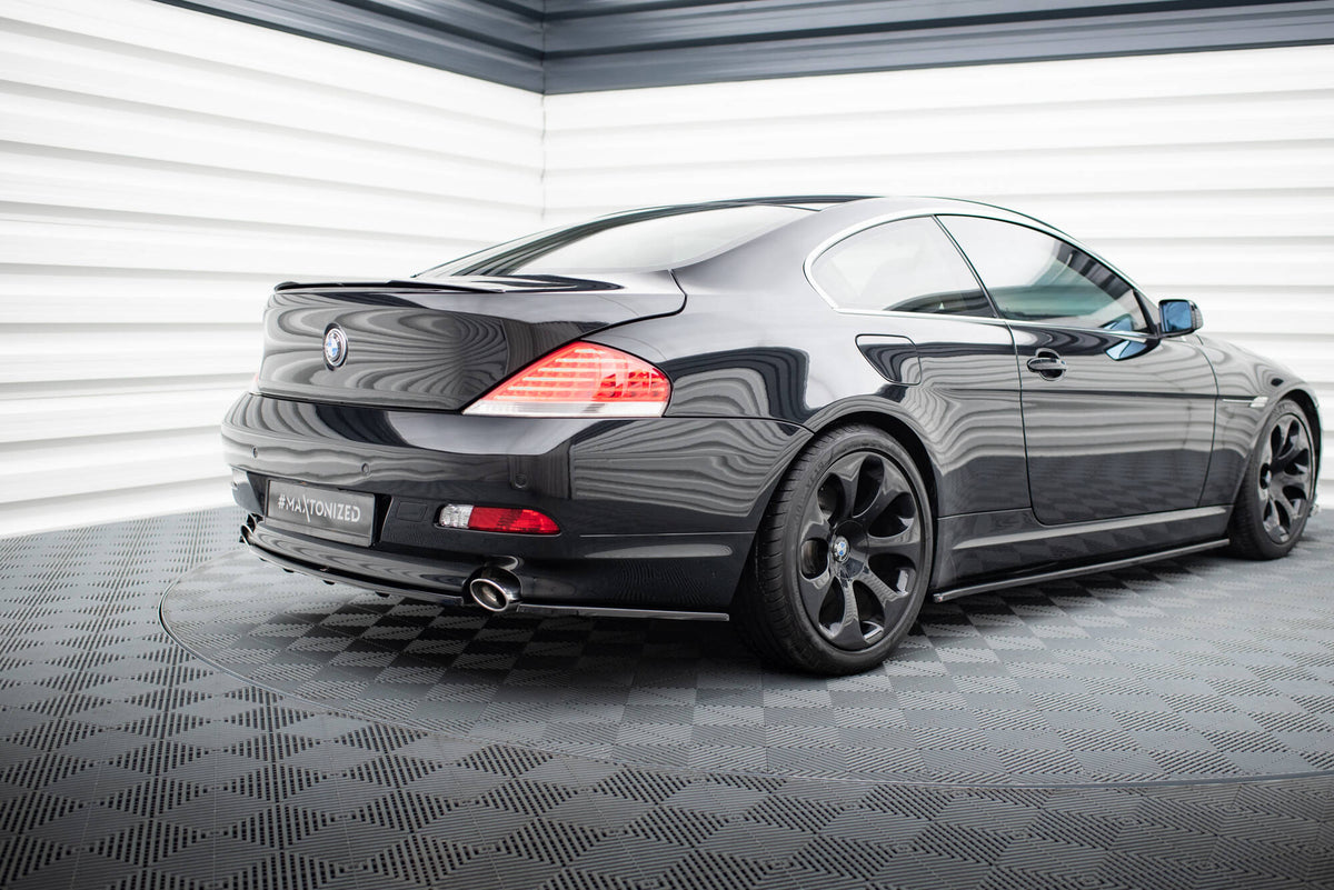 Maxton Design diffuser for BMW 6 Cabrio E64 i nærbilde av overflaten