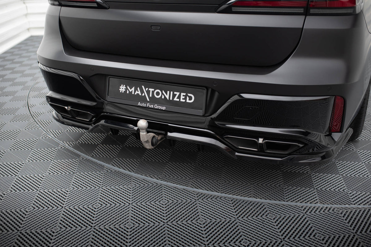 Bakre diffuser med vertikale stenger til BMW M760e G70 – Maxton Design