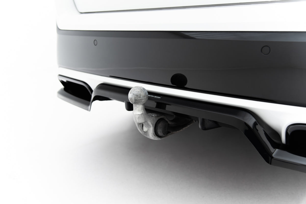 Komplett diffuser-sett fra Maxton Design til BMW X1 U11 M-Pakke, alle 3 deler
