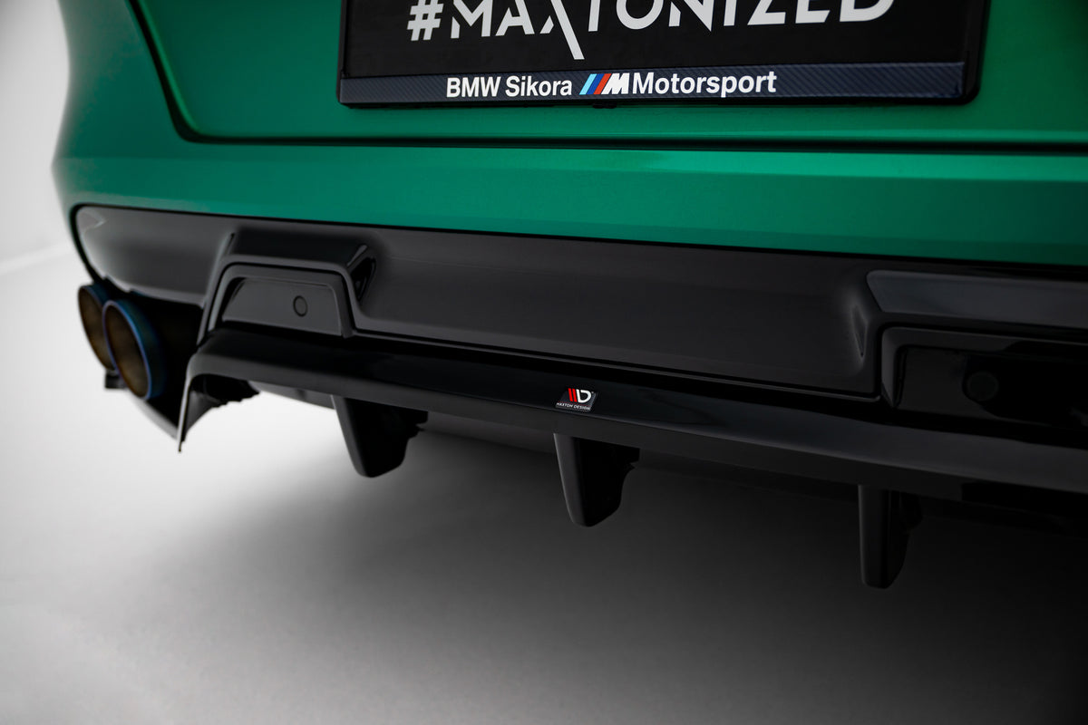 Maxton Design baksplitter i Gloss Black for BMW X6 M F96